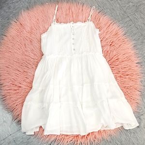 Chelsea & Violet Lace Trim Mini Dress